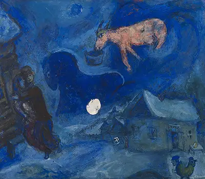 In My Country (Dans Mon Pays) Marc Chagall